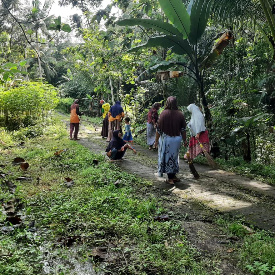 Kerja Bakti Persiapan Merti Padukuhan Krengseng